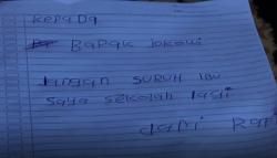 Anak Baiq Nuril Tulis Surat ke Jokowi Minta Pengampunan Hukuman