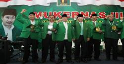 Di Arena Mukernas, Kader PPP Teriak 'Prabowo Menang'