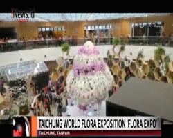 Begini Cantiknya Flora Expo di Taichung Taiwan