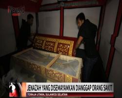 Disemayamkan di Rumah, Jenazah Orang Toraja Diberi Makan Minum