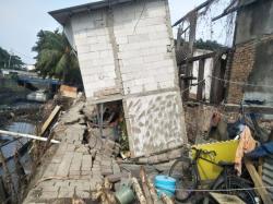 Rumah Ambles di Pademangan, Dinas SDA Pemprov DKI Lepas Tangan