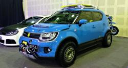 Modifikasi Suzuki Ignis Bergaya Mobil Petualang