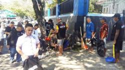 Peduli Lingkungan, Gerkindo Bersih-Bersih Saluran Air di Manado
