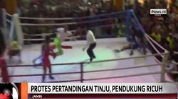 Kericuhan Pertandingan Tinju di Mal Kota Jambi Terekam Video