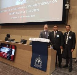 Polda Metro Jaya Bahas Kejahatan Pornografi Anak di Pertemuan Interpol