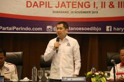 Bekali Caleg di Semarang, HT: Perindo Berjuang Ciptakan Lapangan Kerja