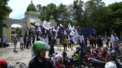 Peserta Reuni 212 dari Kendari Gelar Aksi Damai Sebelum ke Jakarta