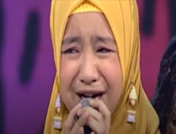 Gagal Masuk Top 4 Idol Junior, Nashwa Zahira Terisak di Atas Panggung