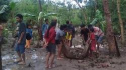 3 Rumah Warga Timor Tengah Utara NTT Hanyut Diterjang Banjir Bandang
