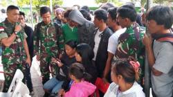 Keluarga Korban Penembakan KKB Datangi Kodim 1702 Jayawijaya