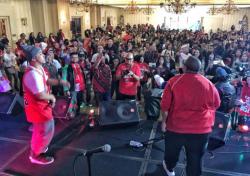 WNI di Los Angeles Deklarasi Dukung Jokowi-Ma'ruf