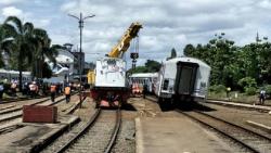 Kereta Perawatan Anjlok Lagi di Cilame-Padalarang