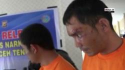 2 Oknum Polisi Aceh Edarkan Ganja 130 Kg Gunakan Mobil Patroli