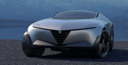 Desainer Italia Ubah Alfa Romeo Klasik Jadi Crossover Futuristik
