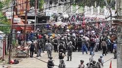 Demo Hari HAM Sedunia di Jayapura Ricuh, Mahasiswa Bentrok Vs Aparat