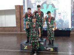 Juara Umum Lomba Menembak, TNI AD Boyong Trofi Piala Panglima TNI 2018
