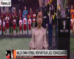 Malea Emma Kembali Nyanyikan Lagu Kebangsaan AS di Final MLS Cup