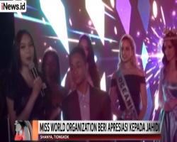 Malam Puncak Miss World 2018 Berikan Penghargaan kepada Jahidi