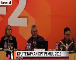 KPU Tetapkan DPT 190 Juta Jiwa di Dalam Negeri dan 2 Juta di Luar Negeri