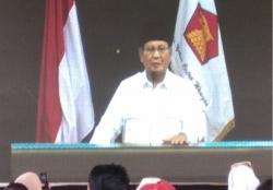 Di Konfernas Partai Gerindra, Prabowo Ungkit Lagi Kekalahannya di 2014