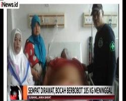 Bocah Obesitas 185 Kg di Subang Meninggal saat Perjalanan ke Rumah Sakit