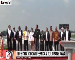 Diresmikan Jokowi, Tol Trans Jawa Pangkas Waktu Tempuh 9-10 Jam