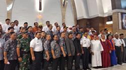 Anies Ucapkan Selamat Natal ke Jemaat Gereja Santo Andreas Kim Taegon