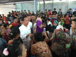 Jokowi: TNI dan Polri Sisir dari Laut Cari Korban Tsunami Selat Sunda