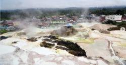Liburan di Pemandian Air Panas Tapanuli yang Mirip Pamukkale Turki