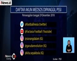 Dipanggil PSSI, Ini Daftar Akun Medsos Informasi Pengaturan Skor