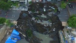 Polda Jatim Tetapkan 1 Tersangka Kasus Amblesnya Jalan Raya Gubeng