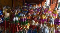 Ada Isu Kuman, Penjual Terompet di Cianjur Sepi Pembeli