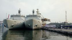 2 KRI Berangkatkan Keluarga Korban Lion Air ke Perairan Karawang