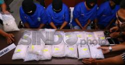 Pemusnahan 240 Kilogram Sabu yang Diselundupkan Melalui Mesin Cuci