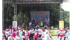 Kartini Perindo Senam Bersama dan Santuni Anak Yatim di Bogor
