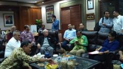 KPU Bertemu Mahfud MD dan Bagir Manan Bahas Status Caleg DPD OSO