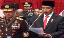Jokowi Pimpin Perayaan HUT Bhayangkara ke-72