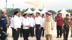 Jokowi Tinjau Proyek Rehabilitasi Kompleks Kesultanan Banten