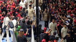 Buruh Akan Iringi Prabowo Daftar Capres di KPU