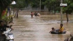 Banjir di Pandeglang Meluas, Ratusan Rumah Tergenang Air hingga 70 Cm