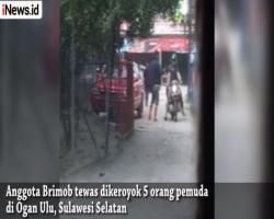 Dikeroyok 5 Pemuda, Anggota Brimob Polda Sumsel Tewas