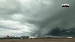 Awan Berbentuk Ombak Viral di Makassar, Begini Penjelasan BMKG