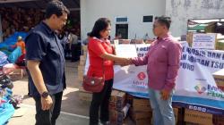 MNC Peduli dan Lotte Mart-Lotte Grosir Bantu Korban Tsunami di Lampung