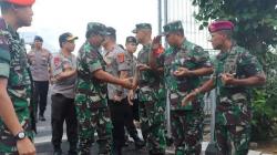 Panglima TNI dan Kapolri Kunjungi Lokasi dan Korban Tsunami di Lampung