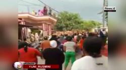 Viral Pengusaha Bakso Sebar Uang, Puluhan Warga Sidoarjo Berebut Saweran