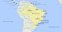 Gempa 6,8 SR Guncang Brasil Barat