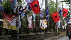 4377 Bendera Parpol di Sleman Langgar Zonasi, Ini Instruksi Bawaslu