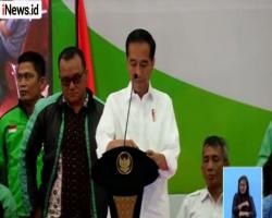 Hadiri Silaturahmi Nasional di JIExpo, Ini yang Disampaikan Jokowi untuk Pengemudi Online