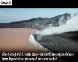 Begini Video Kondisi Terkini Gunung Anak Krakatau