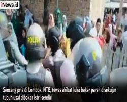 Tak Diberi Password HP, Istri di Lombok Nekat Bakar Suami
